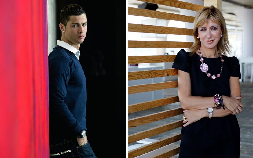 Judite Sousa já está em Itália com Cristiano Ronaldo