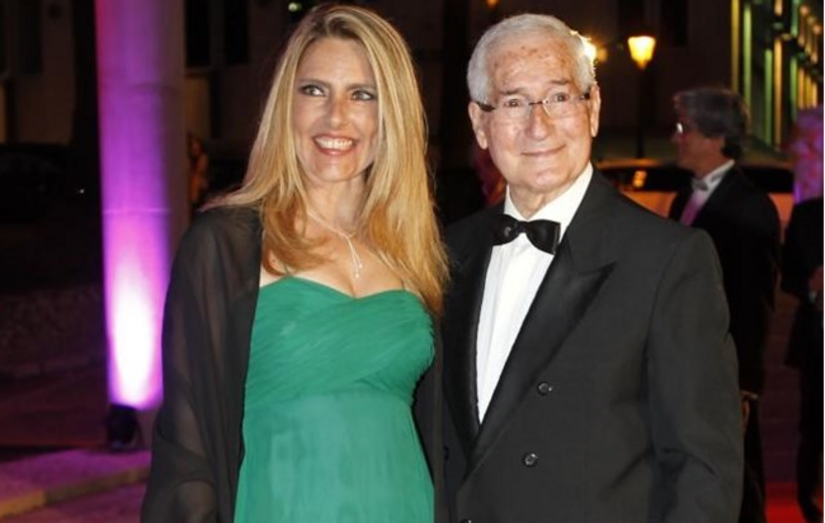 A atriz com o falecido companheiro, Camilo de Oliveira. Ano e meio depois, a Segurança Social recusou pagar a Paula Marcelo a pensão de sobrevivência.