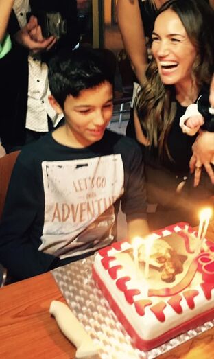 Liliana com Miguel Ângelo e Salvador