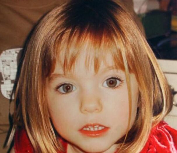 A imagem de Maddie, aquando do seu desaparecimento, no dia 3 de maio de 2007.