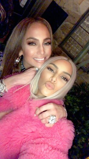 Jennifer Lopez e Kim Kardashian