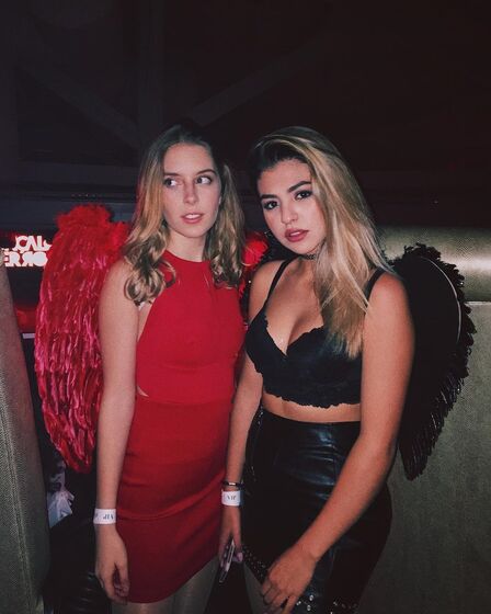 Filhas de Tony Carreira e Rui Bandeira divertem-se em noite de Carnaval