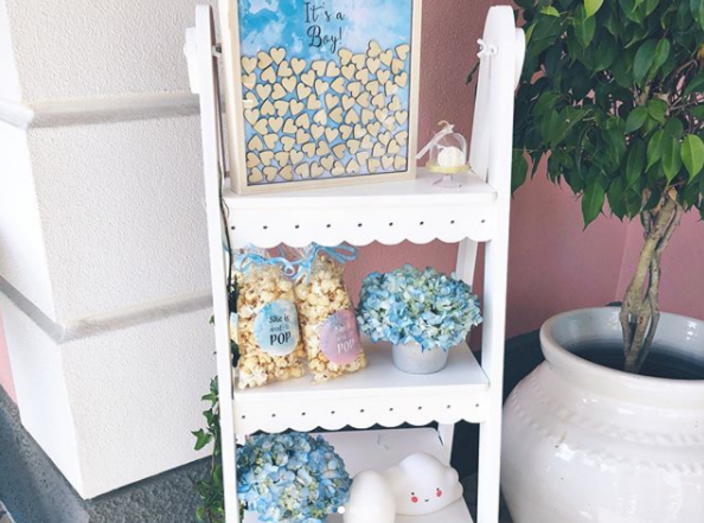 Mia Rose comemora chegada do filho Mateus, em breve, com uma festa 