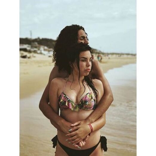 Isabela e o namorado