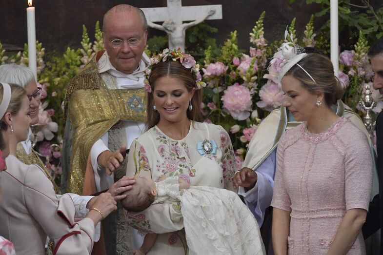 Batizado da princesa Adrienne da Suécia