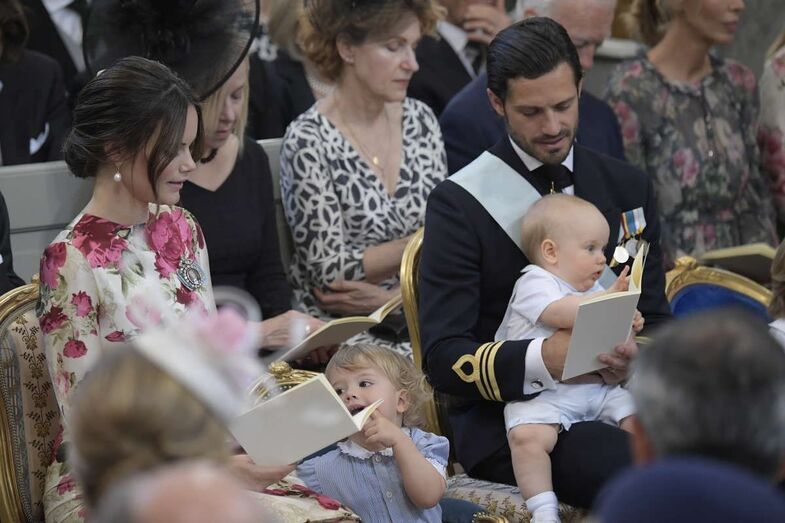 Batizado da princesa Adrienne da Suécia