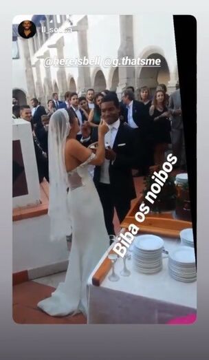 Maria Sampaio e Gonçalo Cabral já estão casados