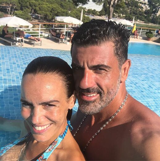 Cada vez mais apaixonada, Liliana Aguiar mostra-se feliz em férias de família