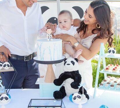 Que festa bonita! Mia Rose e Miguel Cristovinho batizaram o pequeno Mateus