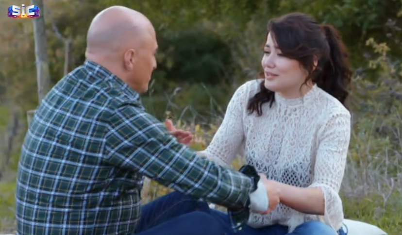 Quem Quer Casar com o Agricultor', beijo, filipe, raquel,