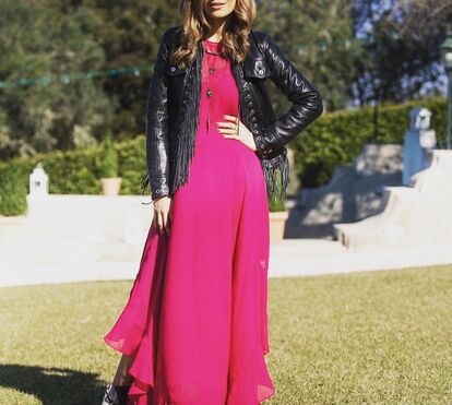 Andreia Rodrigues mostra que também é possível ser chique no campo