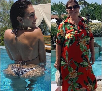 Tempo de paz! Cristiano Ronaldo junta Georgina Rodríguez e Dolores Aveiro em férias milionárias