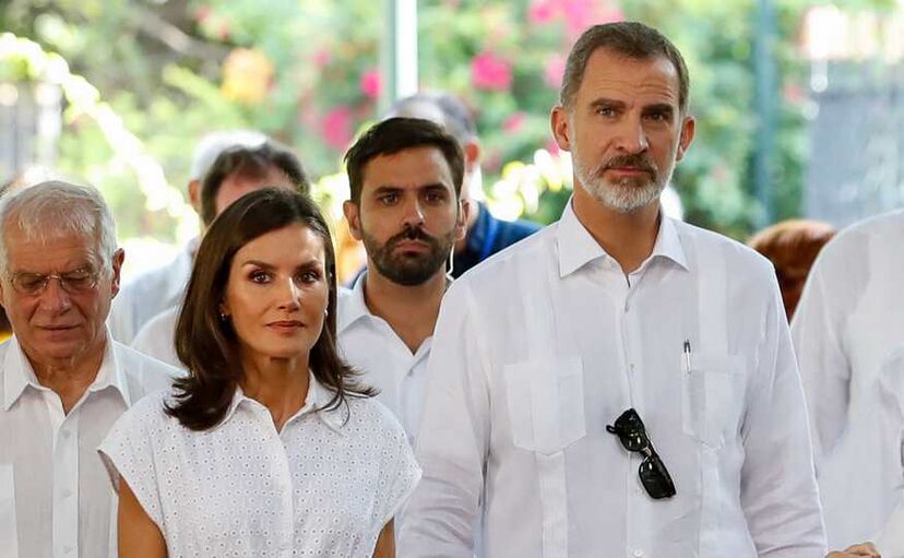 Felipe e Letizia em Cuba