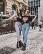 'Looks' com botas Militares 