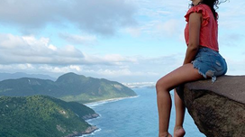 As fotos de Sofia Ribeiro no Brasil que estão a dar que falar