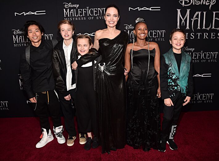 Angelina Jolie, Brad Pitt, filhos