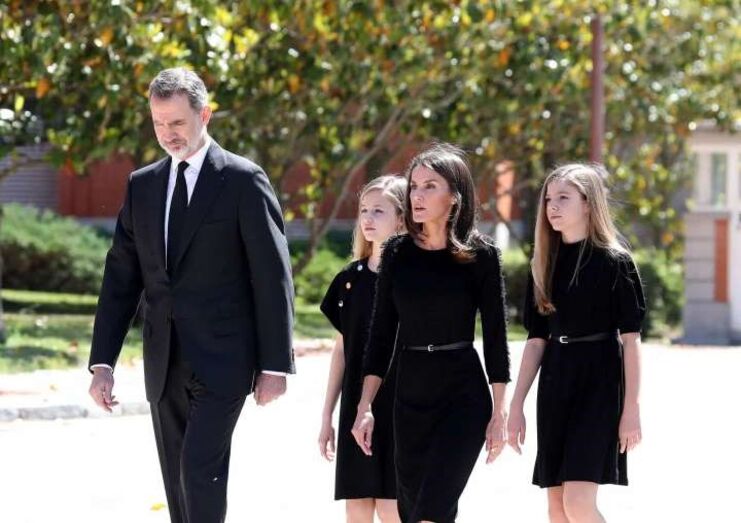 Felipe, Letizia, Sofia e Leonor