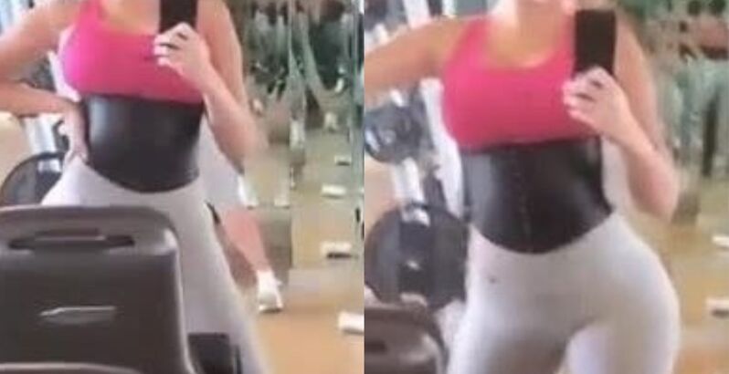 Georgina Rodríguez destaca bumbum enquanto brinca de influencer